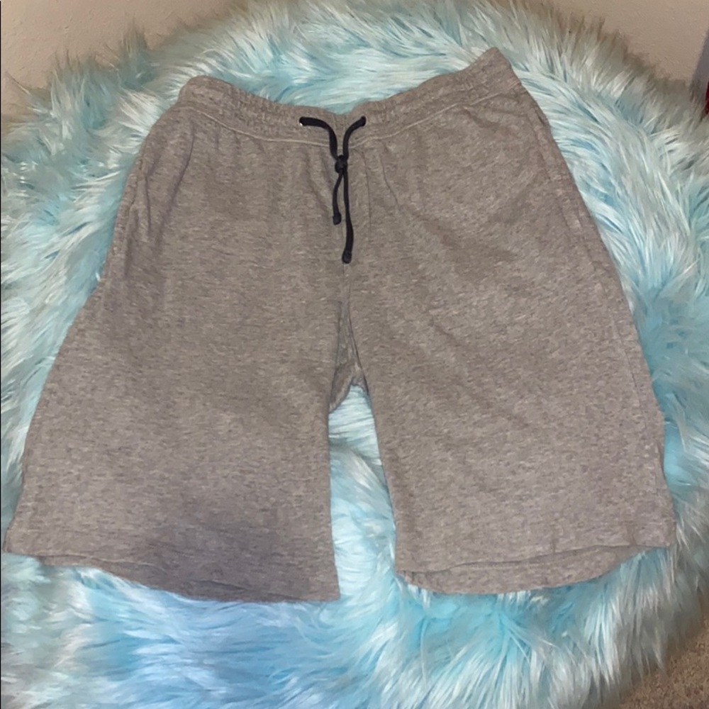 JAMES PERSE Gray Cotton Lounge Athleisure casual shorts w/ 4 pockets size 2 mens